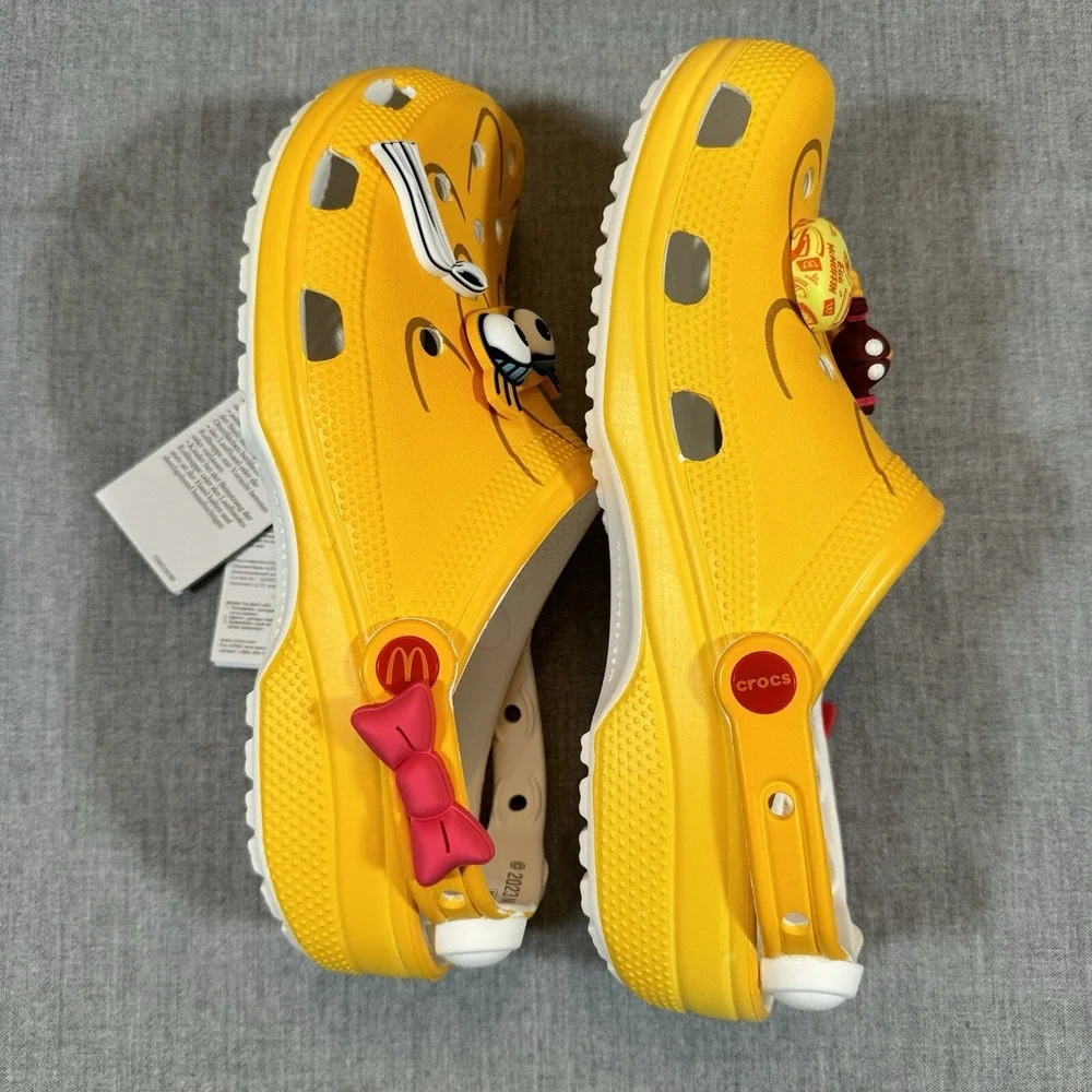 Crocs Mcdonald's‎ X Classic Clog Birdie Men's Size 9 Women 11 Sandals Beach Pool